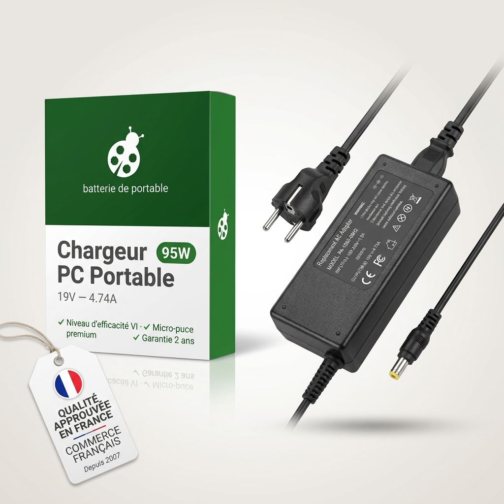 Cargador para ordenador portatil y notebook terra wortmann mobile 1513s