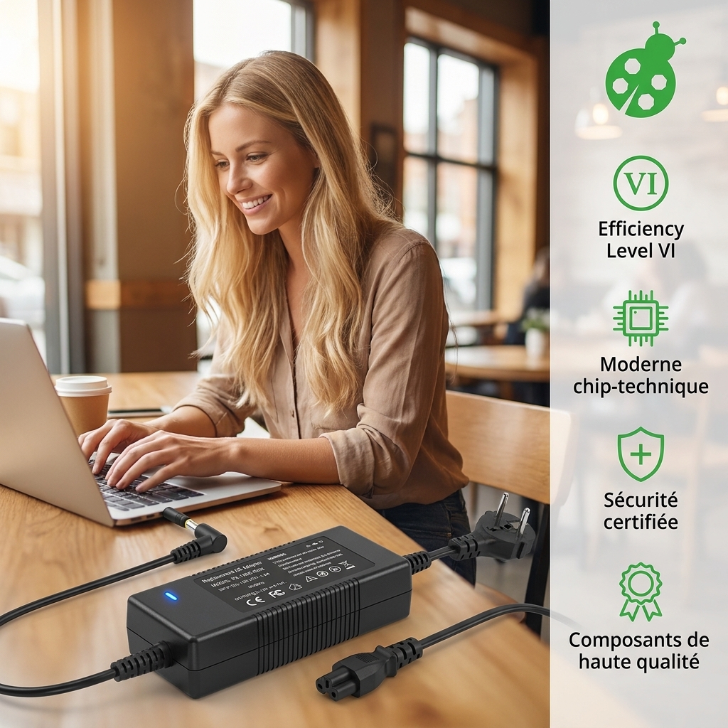 Cargador ordenador portatil y notebook terra wortmann mobile 1513s