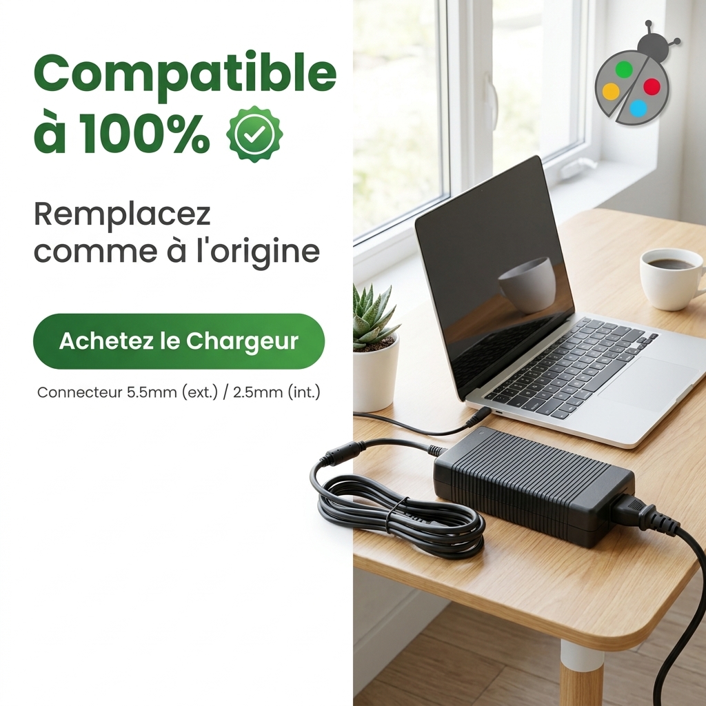 Cargador ordenador portatil y notebook gigabyte aero 15 oled ya