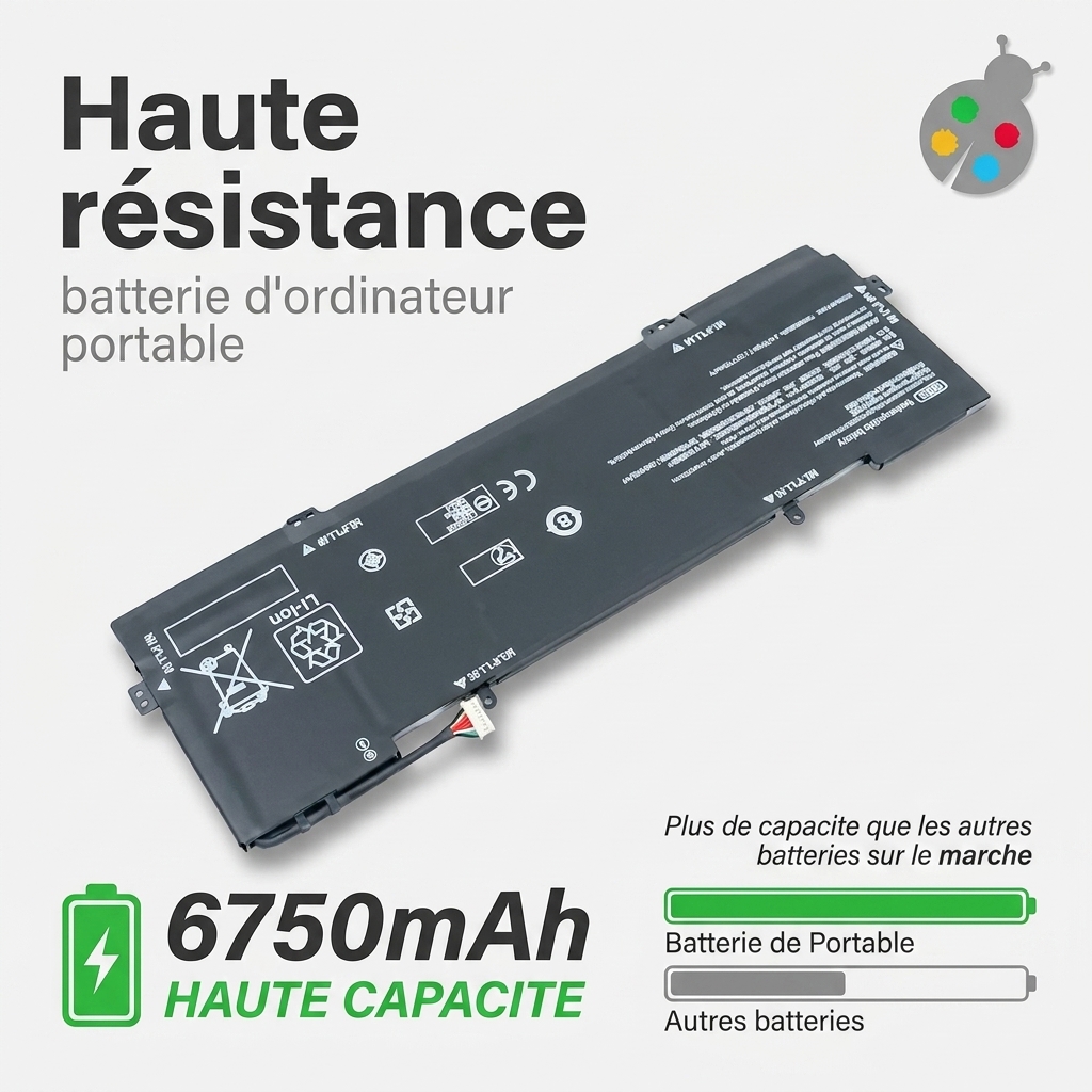 Bateria ordenador portatil y notebook hp spectre x360 convertible 15 bl0xx