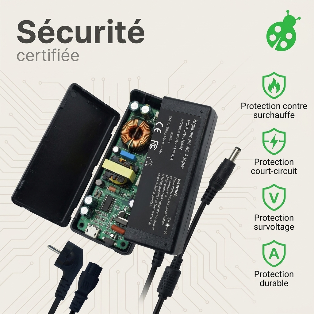 Cargador ordenador portatil y notebook asus m509da ej707t