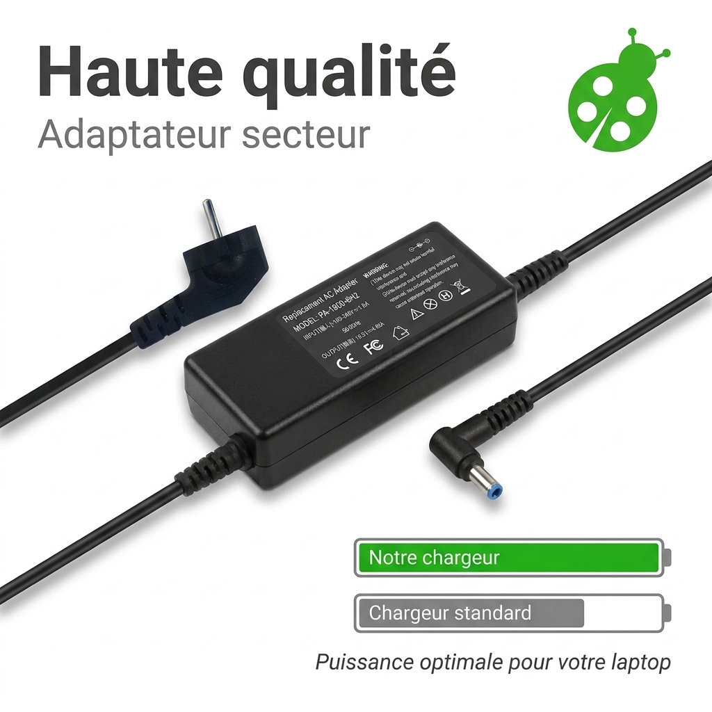 Cargador ordenador portatil y notebook hp  15 bw035nf