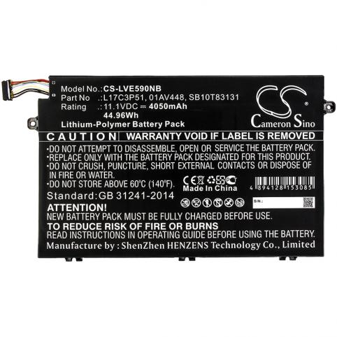 Batería para lenovo thinkpad e580