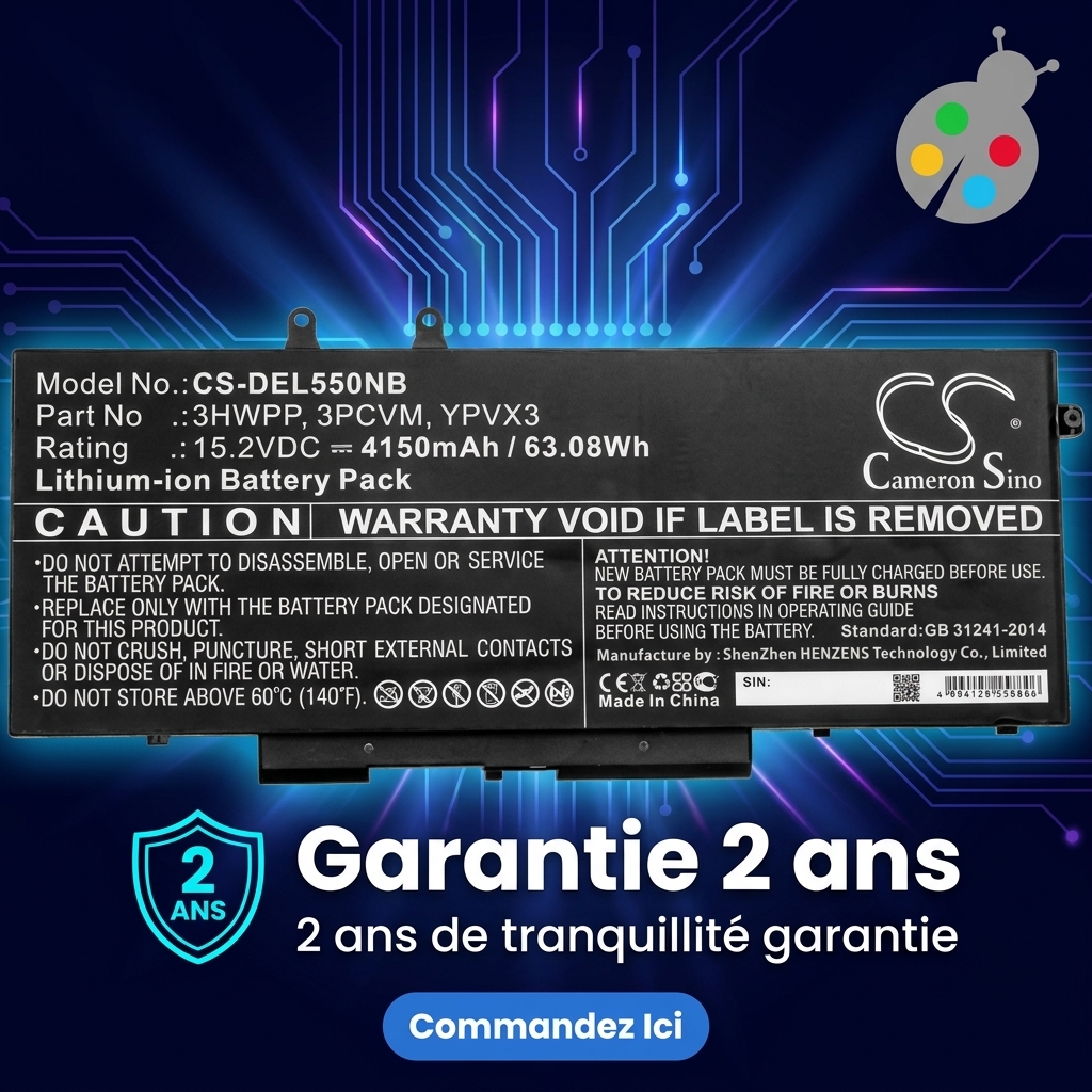 Bateria ordenador portatil y notebook dell latitude 14 5410 s012l541014uk