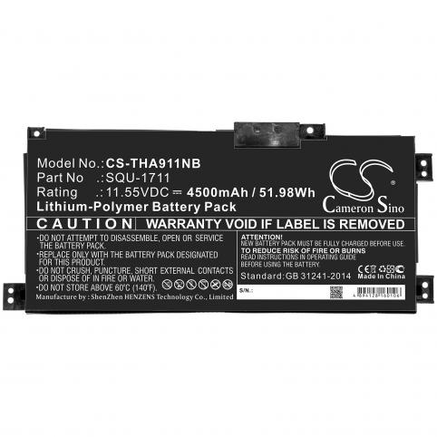 Bateria  thunderobot squ 1711