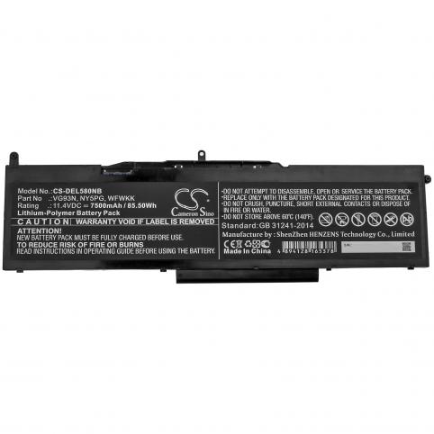 Batería para dell precision 3520