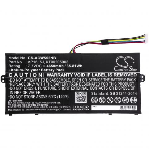 Batería para acer swift 5 sf514 52t 80tf