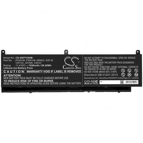 Bateria  dell 68nd3