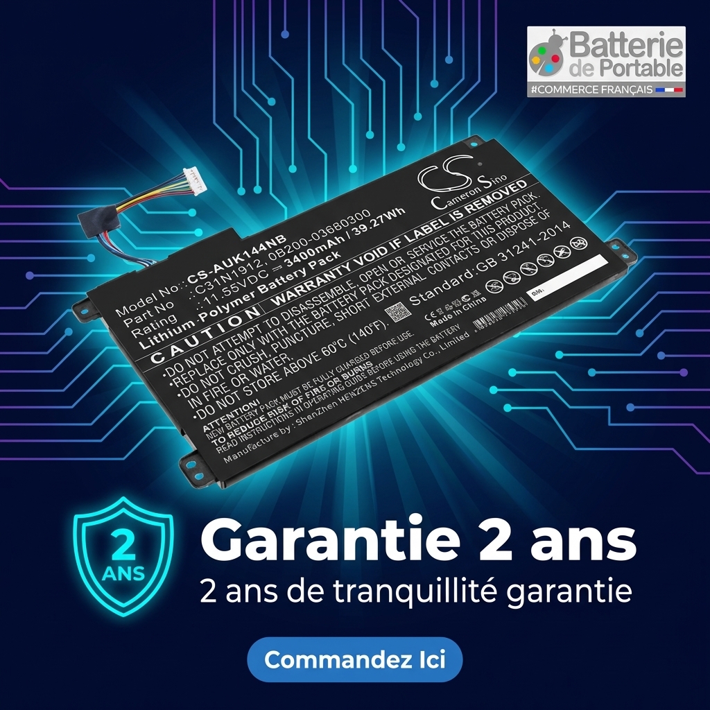 Bateria ordenador portatil y notebook asus vivobook 14 e410ma
