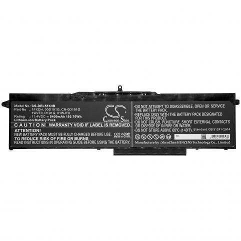Bateria  dell 01wjt0