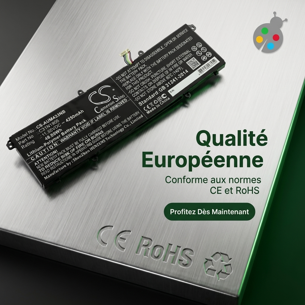 Bateria ordenador portatil y notebook asus vivobook s15 s533fl