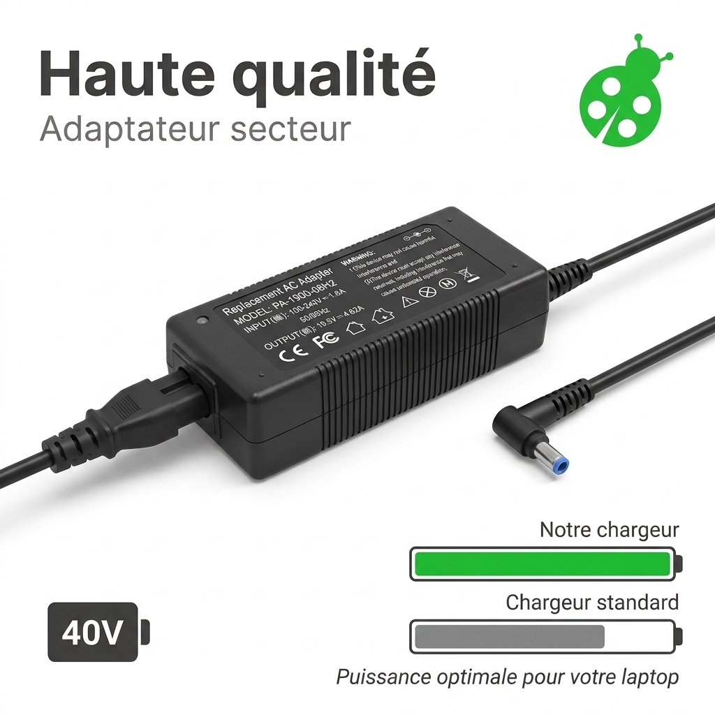 Cargador ordenador portatil y notebook dell latitude 3301