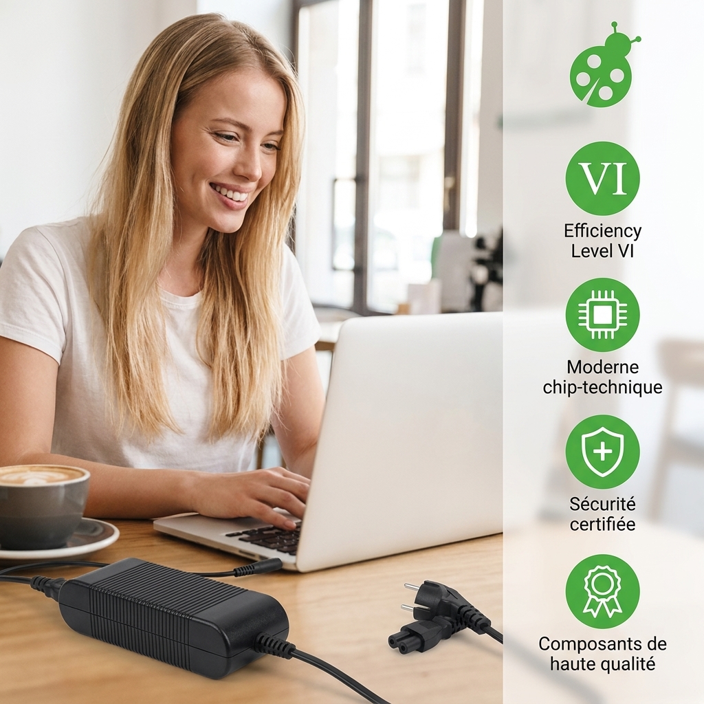 Cargador ordenador portatil y notebook dell latitude 14 5400