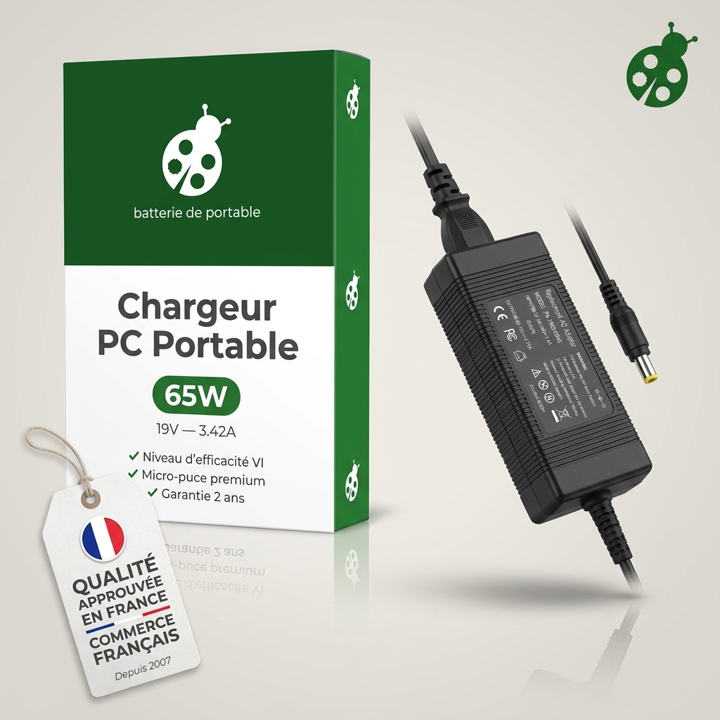 Cargador para ordenador portatil y notebook essentielb smart mouv 1401