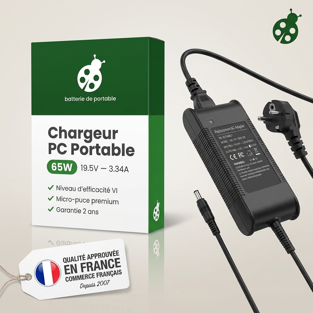 Cargador para ordenador portatil y notebook dell latitude 5290