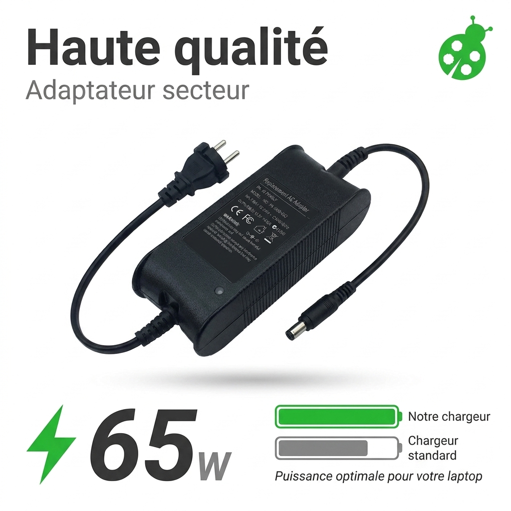 Cargador ordenador portatil y notebook dell latitude 5290