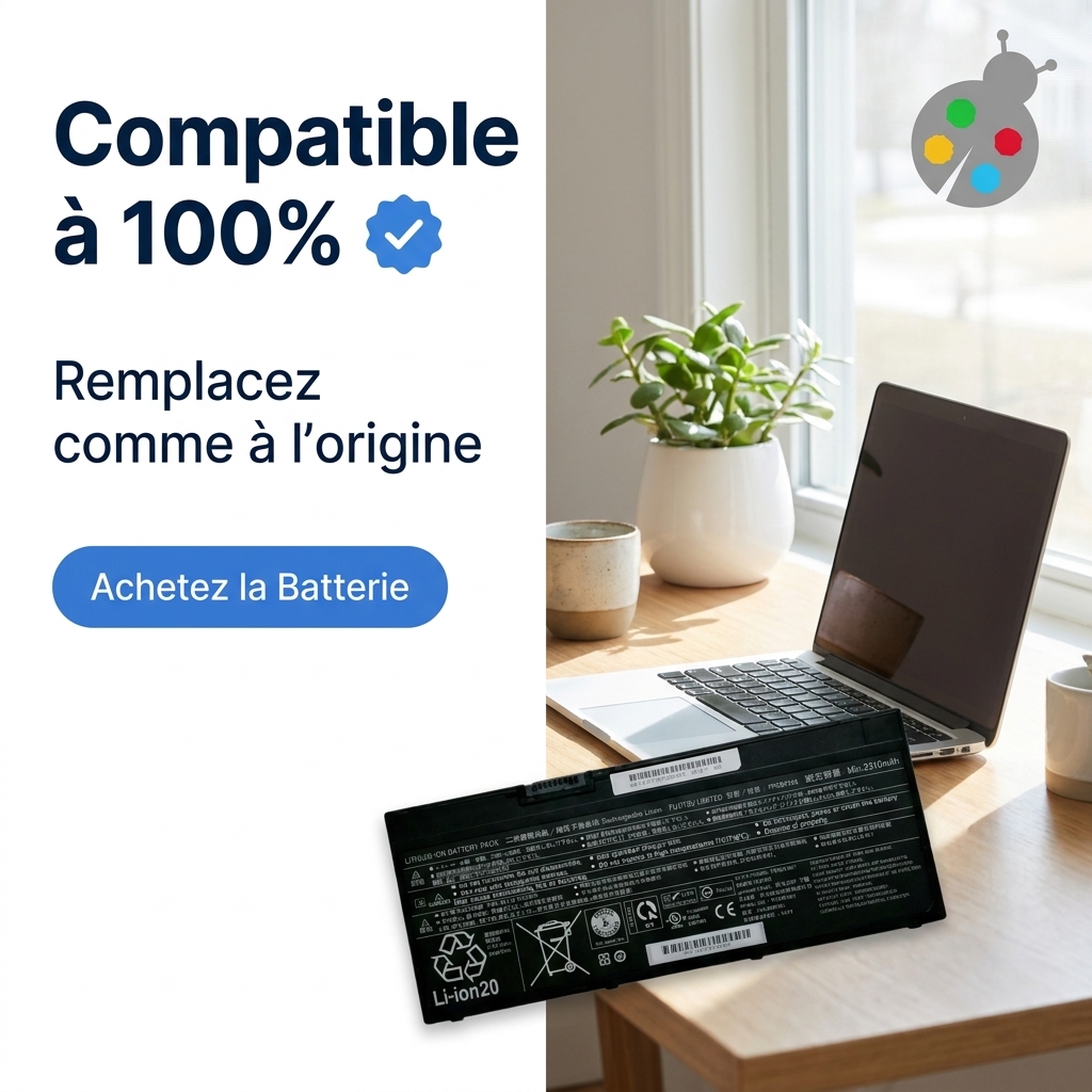 Bateria ordenador portatil y notebook fujitsu lifebook e559