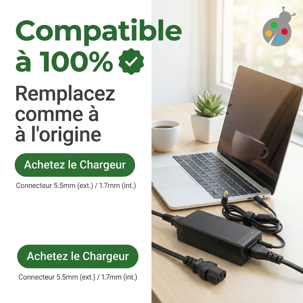 Cargador ordenador portatil y notebook acer extensa 15 ex215 54 35d4 i3 1115g4