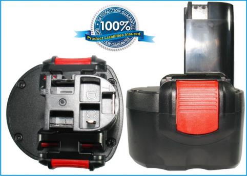 Bateria  bosch gsr 9.6-1 gsr 9.6-1 gsr 9.6-2 gsr 9.6v gdr 9.6v 32609 32609-rt gs