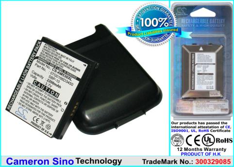 Batería para pda smartphone asus m530 m530w m536 m530e aries