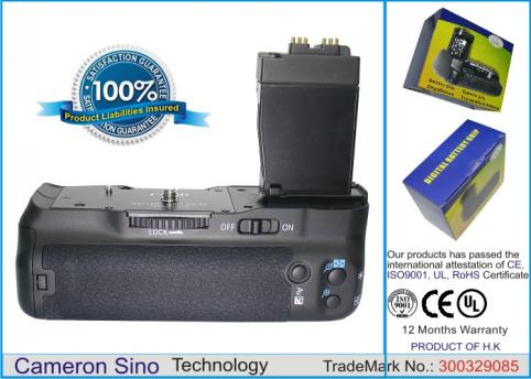Bateria manejar grip canon eos 550d