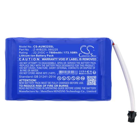 Bateria  american dj z-wib225 wifly par qa5