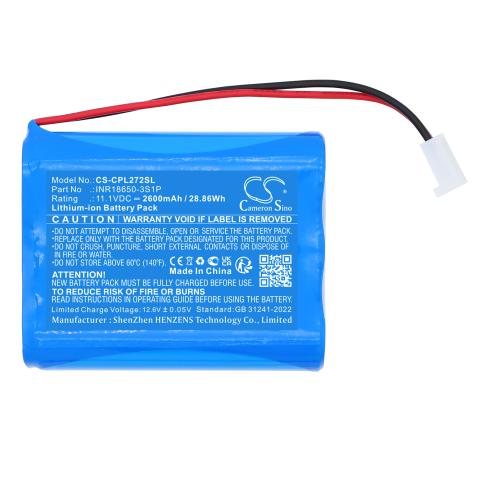 Bateria  capillus inr18650 3s1p