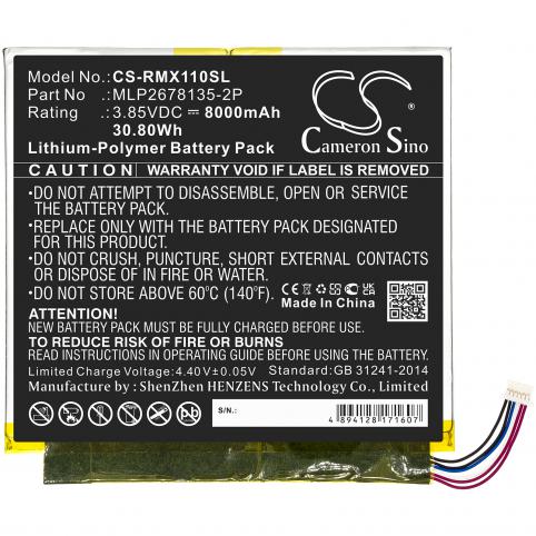 Bateria tablet verizon ellipsis 10 hd