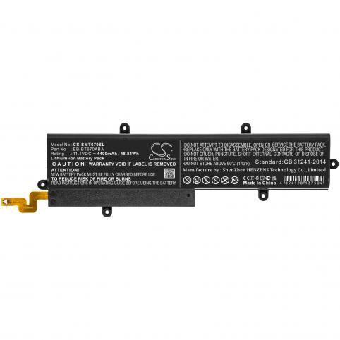 Batería para tableta samsung eb bt670aba galaxy view
