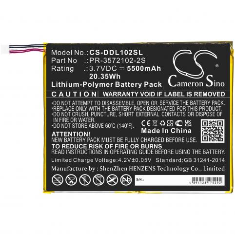 Bateria tablet digiland dl1028w