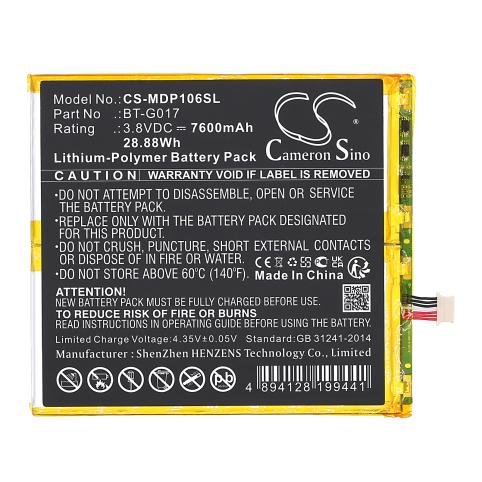 Bateria tablet medion lifetab p10602