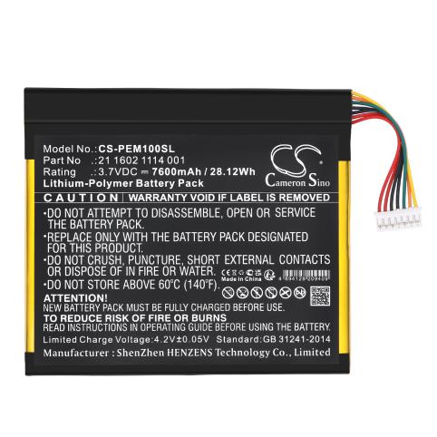 Bateria tablet partner em 100