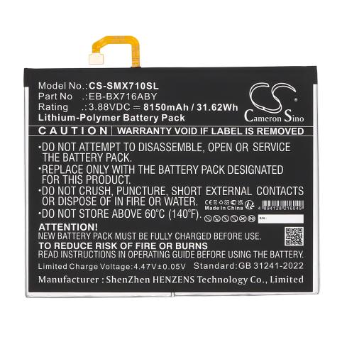 Bateria tablet samsung sm x716