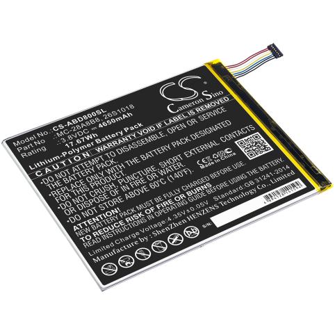 Bateria tablet amazon kindle fire hd 8