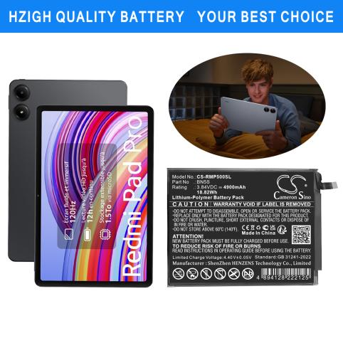 Batería para tableta redmi bn5s pad pro