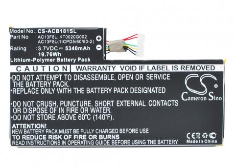 Bateria  acer ac13f8l iconia a1-810