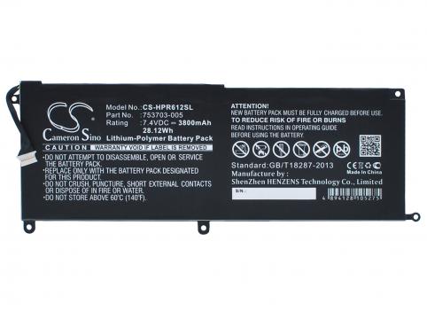 Bateria  hp pro x2 753703-005