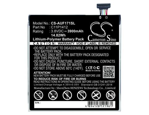 Bateria  asus c11p1412 fonepad 7 fe171mg