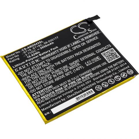 Batería para tableta amazon refc mc 308594