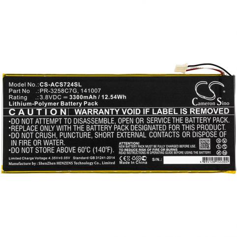 Bateria tablet acer a1 734