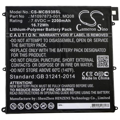 Bateria  microsoft m1097873-001 surface book 1938