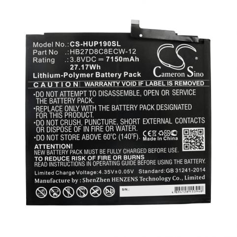 Bateria  huawei hb27d8c8ecw-12 matepad pro
