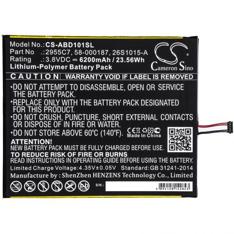 Bateria tablet amazon m2v3r5