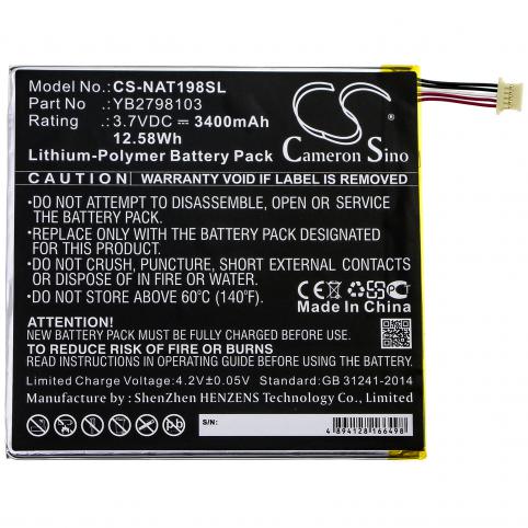 Bateria tablet onn tablet 8
