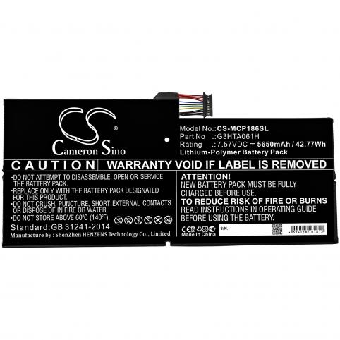 Bateria  microsoft g3hta061h