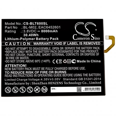 Bateria tablet lg g pad 5 10.1