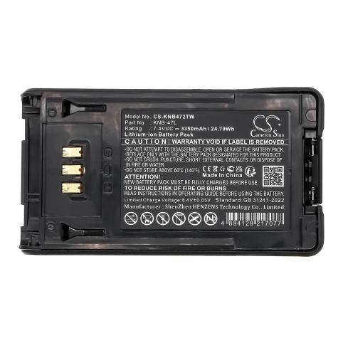 Bateria talkie walkie kenwood nx 300