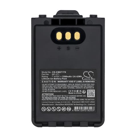 Bateria talkie walkie icom ic 31e