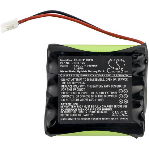 Bateria talkie walkie standard horizon hx100
