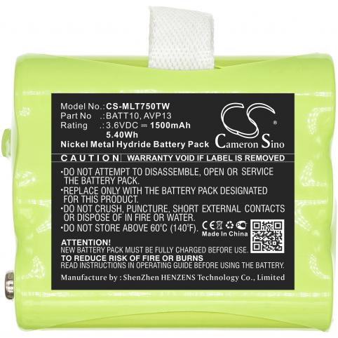 Bateria talkie walkie midland t77